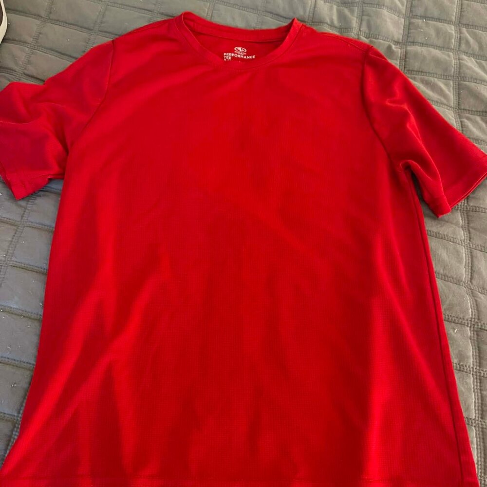 Like New Boys XL Red Performance Tee